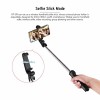 Selfie stick with stand