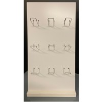 Display with 9 hooks